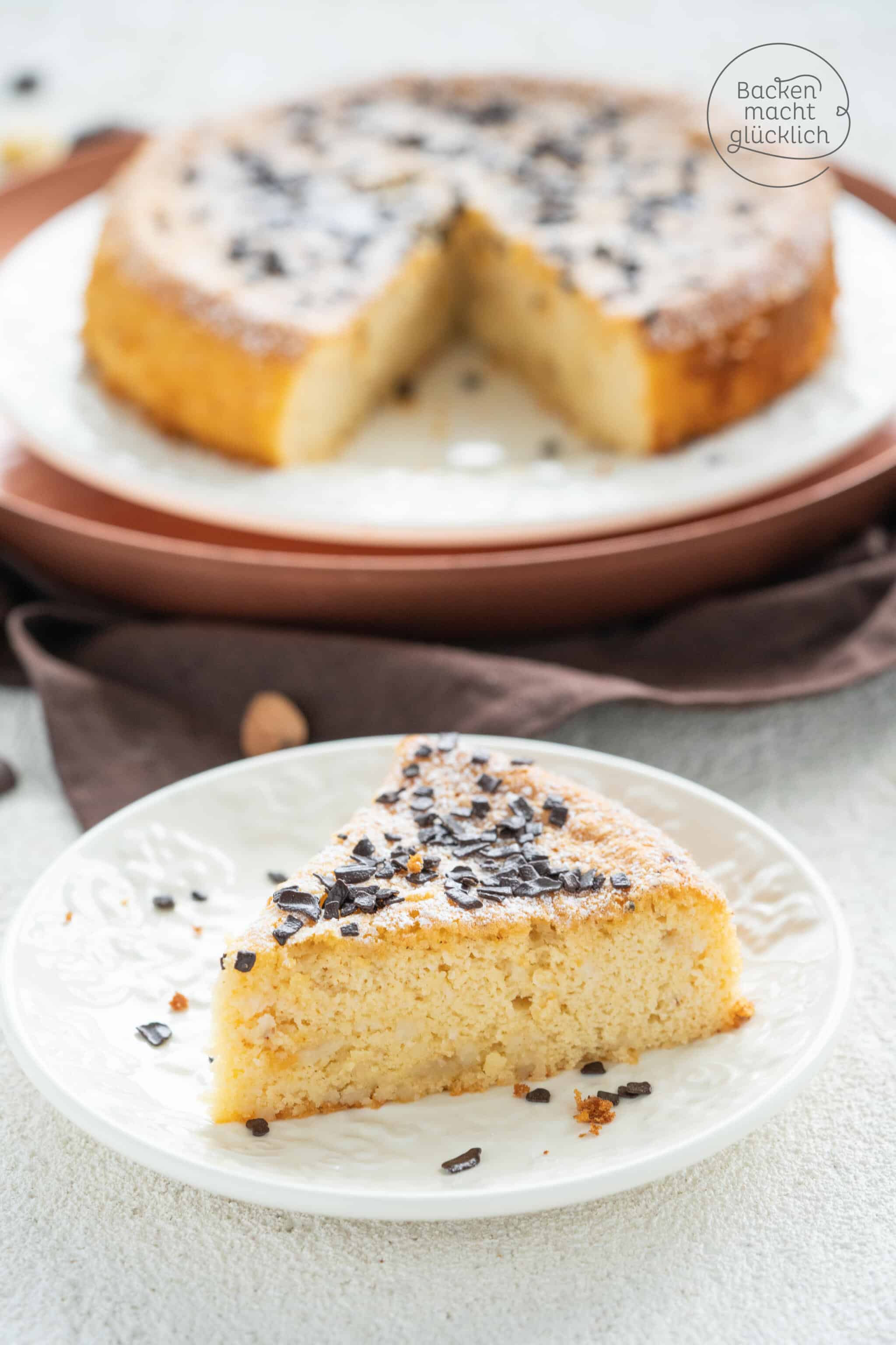 2 Zutaten Marzipankuchen