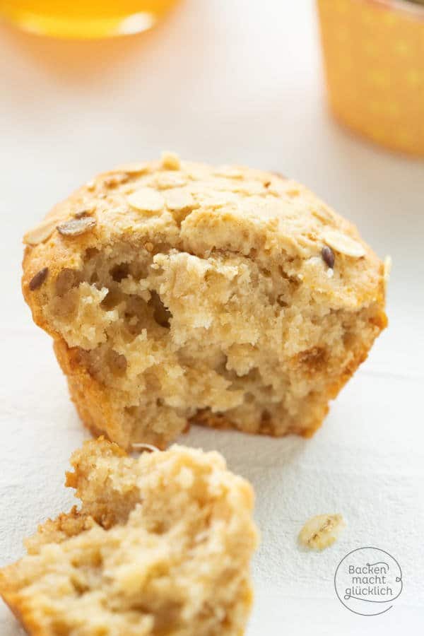 Clean eating muffins mit honig