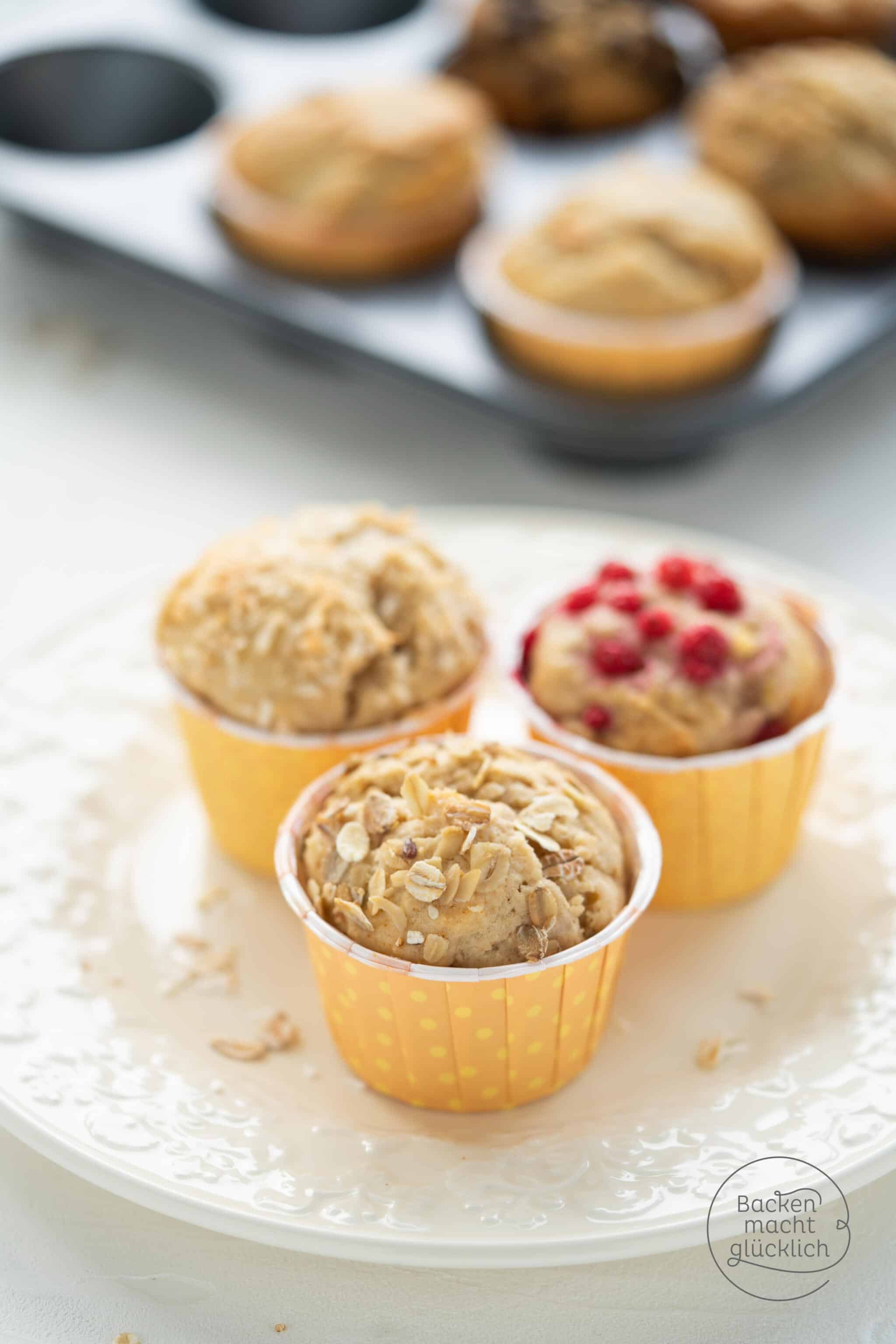 gesunde saftige Vollkornmuffins für Kinder