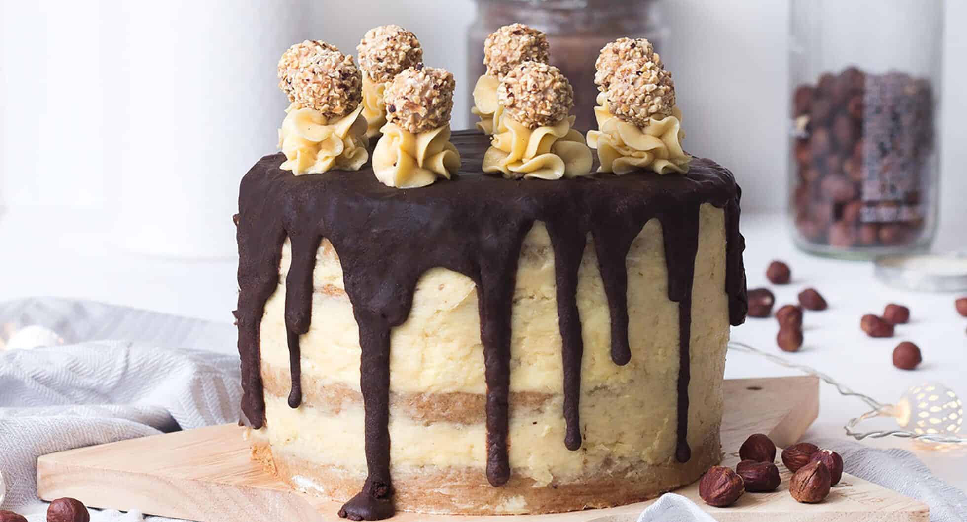 Giotto-Torte mit Buttercreme | Backen macht glücklich