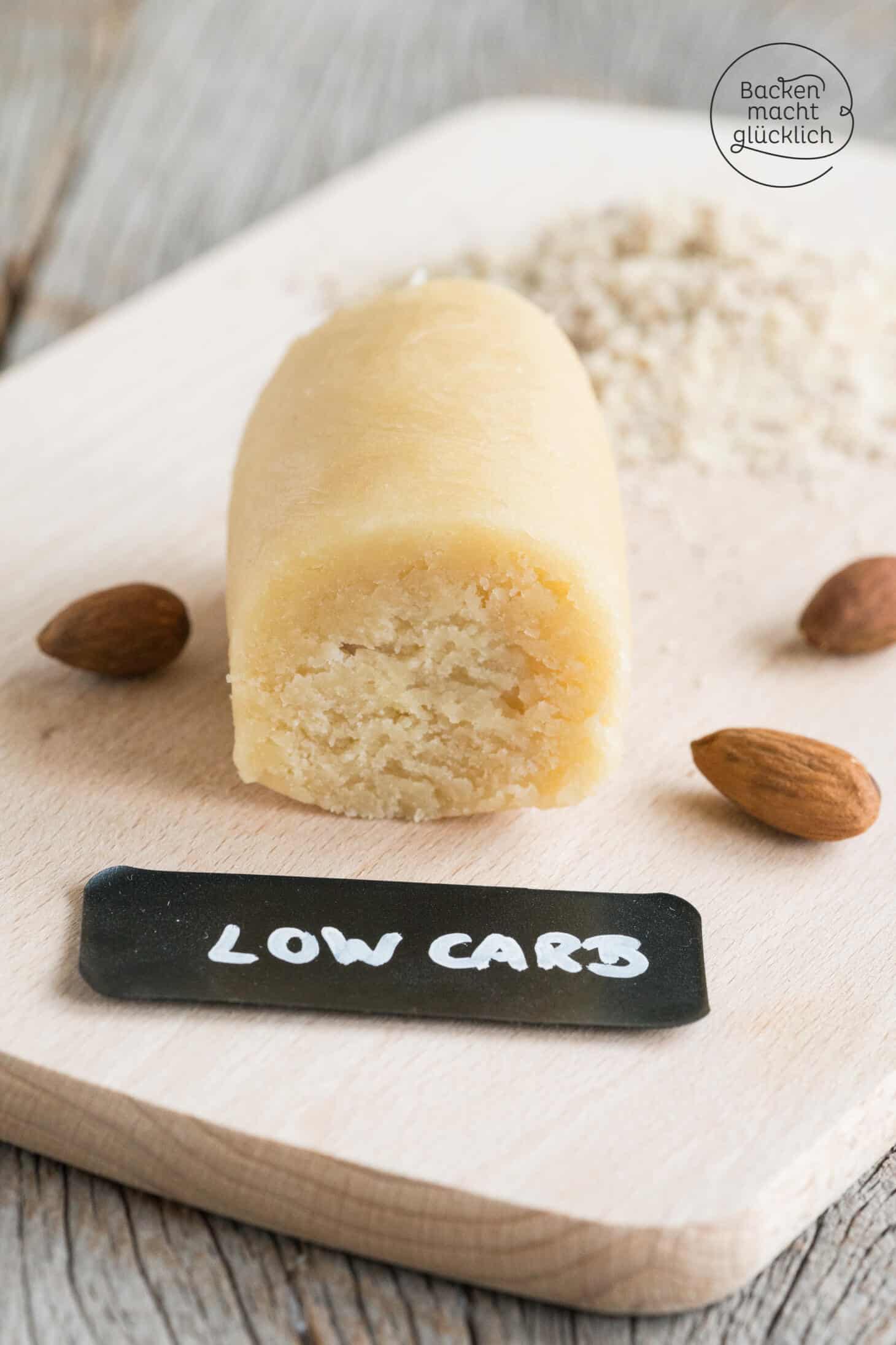 Rezept Marzipan selbermachen Backen macht glücklich