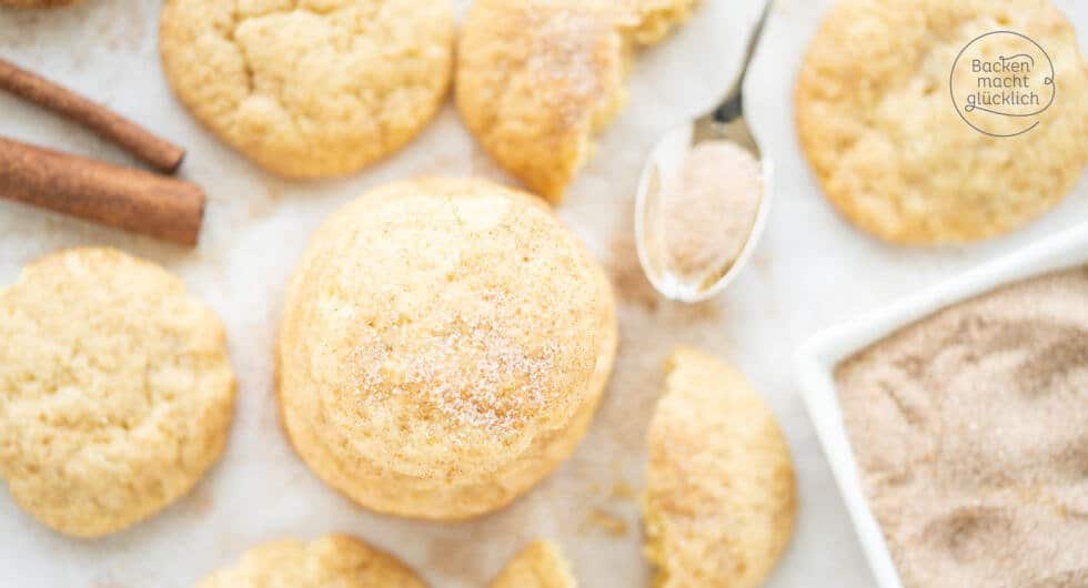 Snickerdoodles Zimt Zucker Kekse