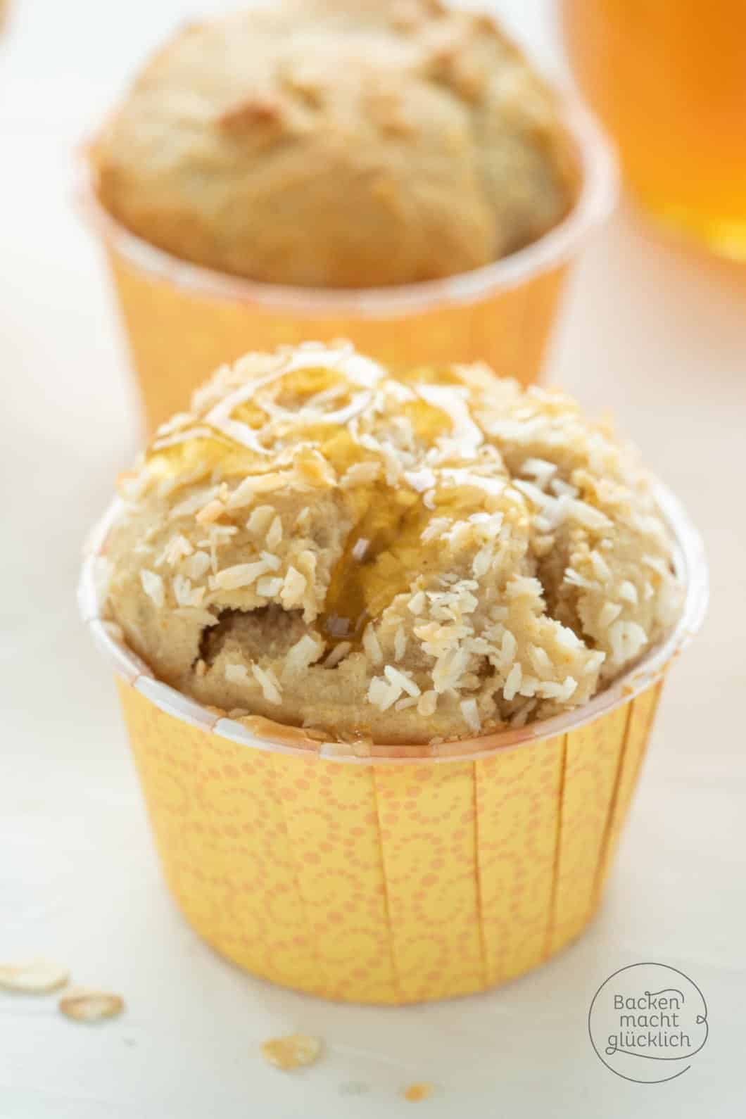 Tolle VollkornMuffins mit Honig Backen macht glücklich