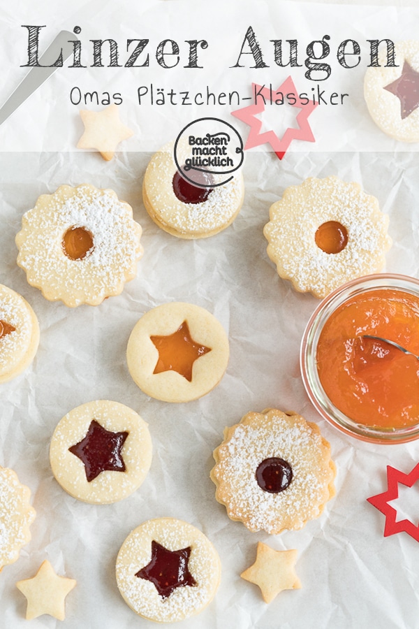 Bei den herrlich mürben Spitzbuben von Oma läuft mir jedes Mal das Wasser im Mund zusammen. Das Rezept für die mit Marmelade gefüllten Weihnachtsplätzchen ist dabei ganz einfach. 