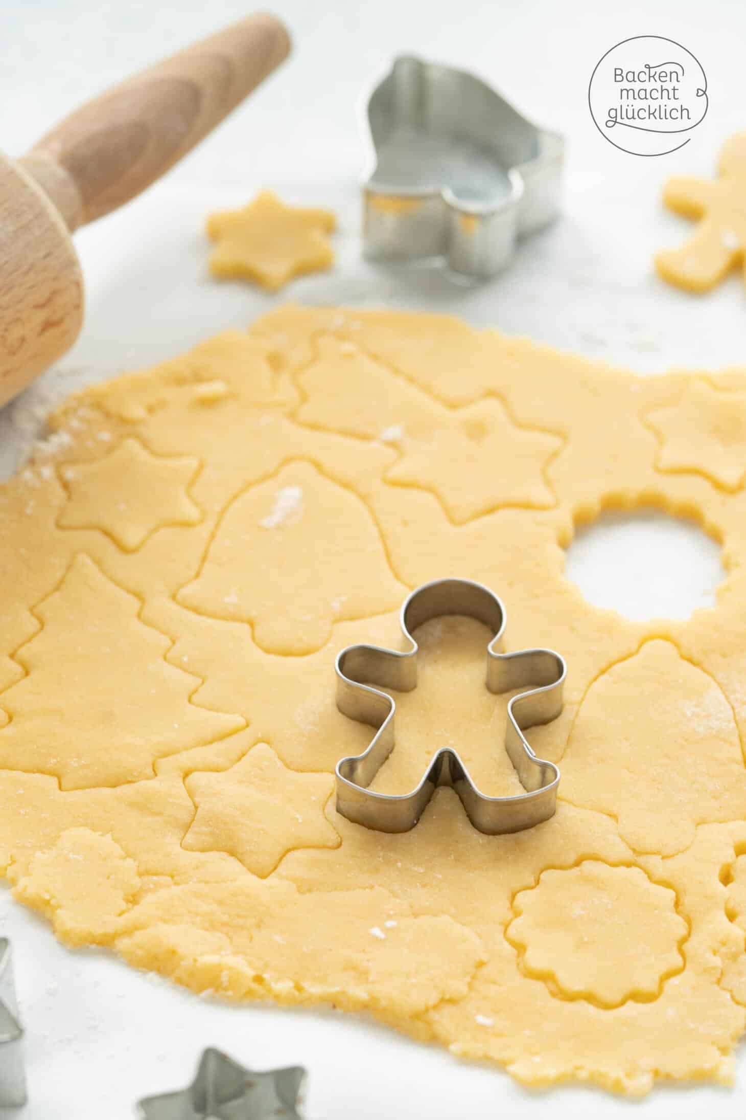 Der beste Plätzchenteig (Grundrezept) Backen macht glücklich
