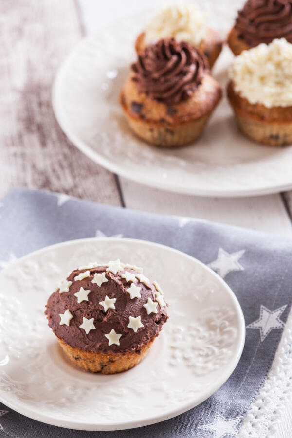 Spekulatius-Cupcakes backen