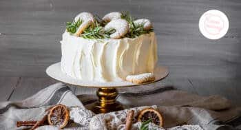 Vanillekipferl-Torte Rezept