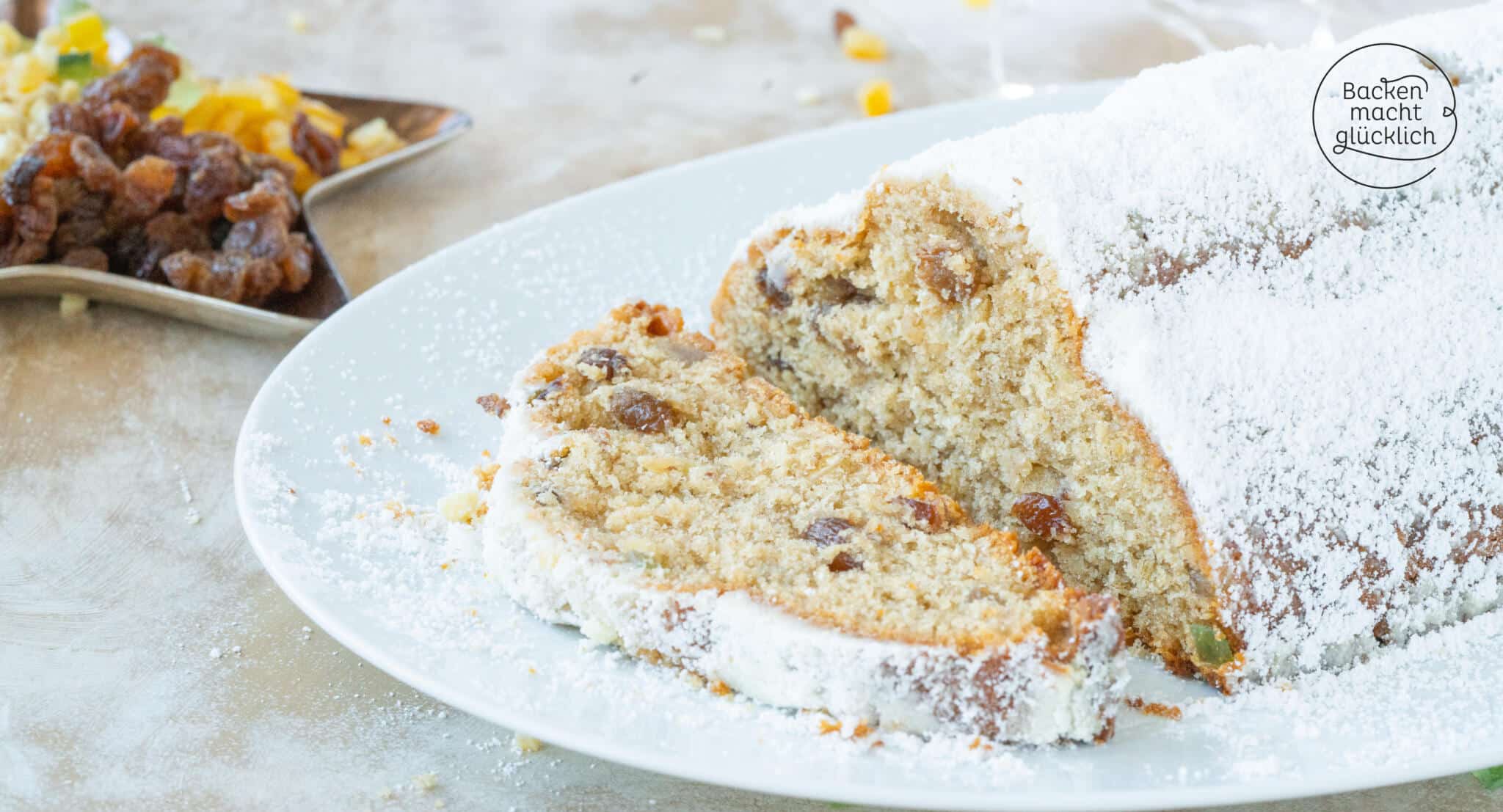 Veganer Stollen