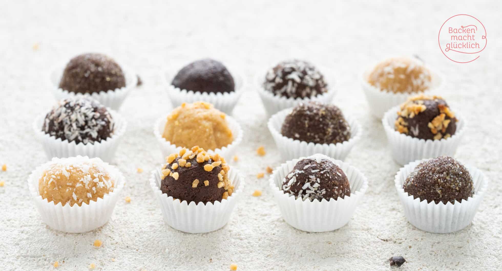 Schoko-Nuss-Kugeln ohne Backen | Backen macht glücklich Schoko-Nuss-Kugeln ohne Backen | Backen macht glücklich