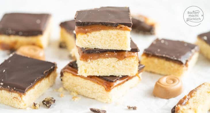 Karamell-Shortbread Rezept