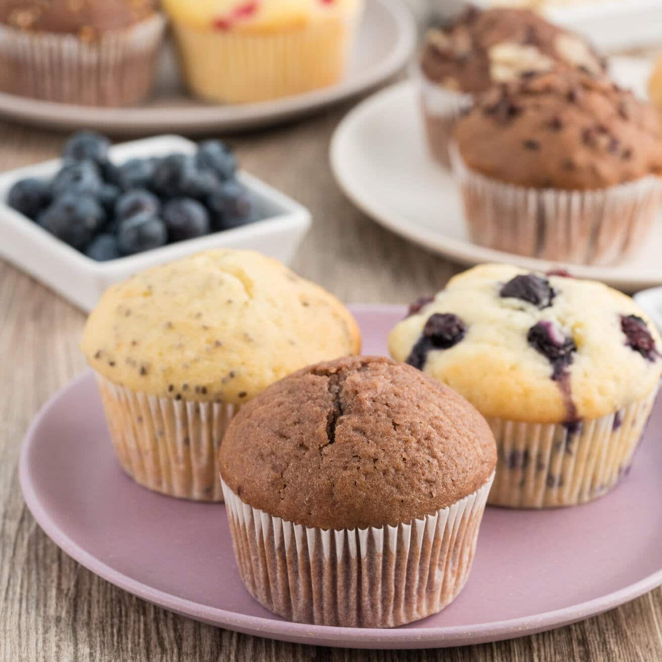 Muffins Grundrezept mit Tipps | Backen macht glücklich