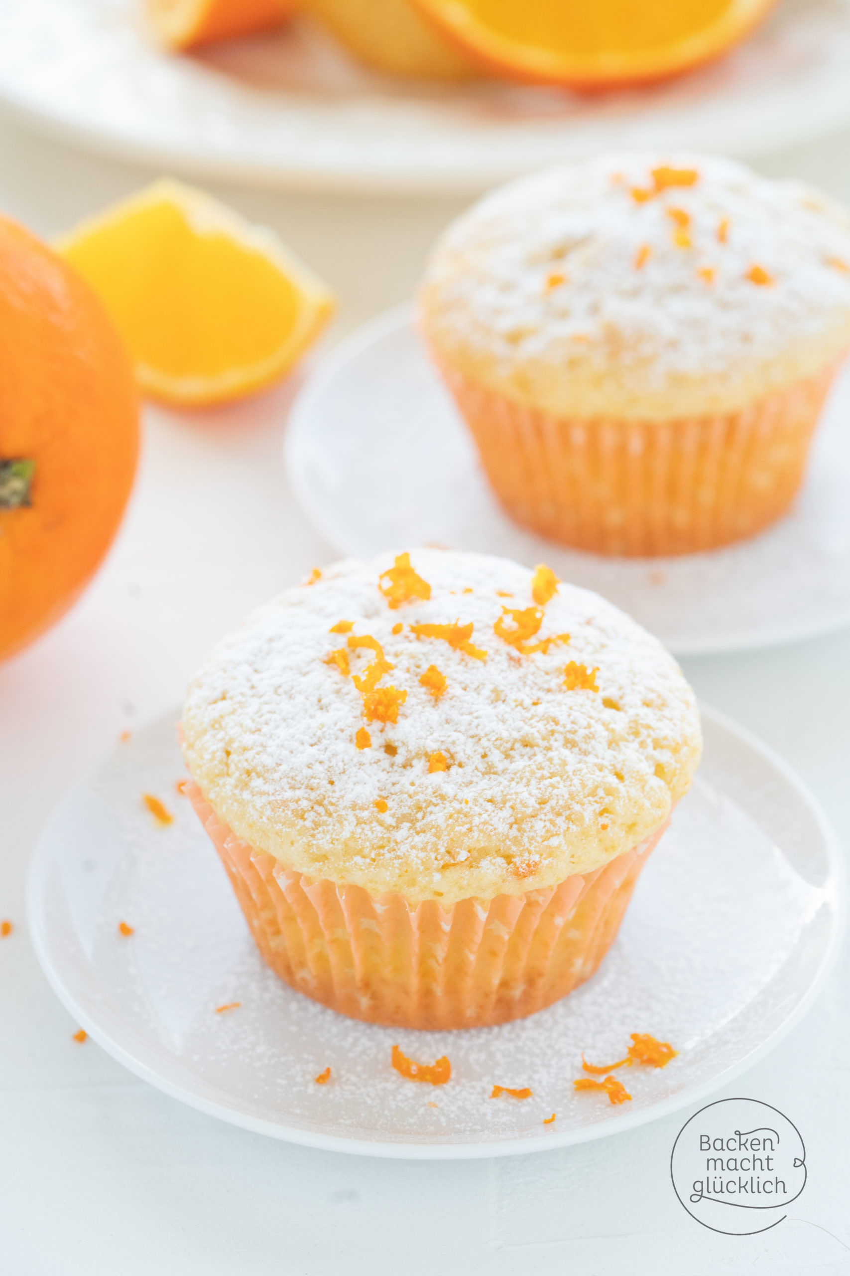 Orangen Joghurt Muffins Rezept