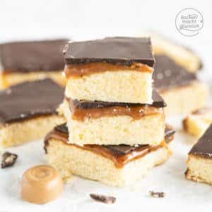 Schoko-Karamell-Shortbread