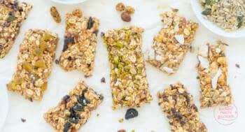 Gesunde Müsliriegel ohne Backen