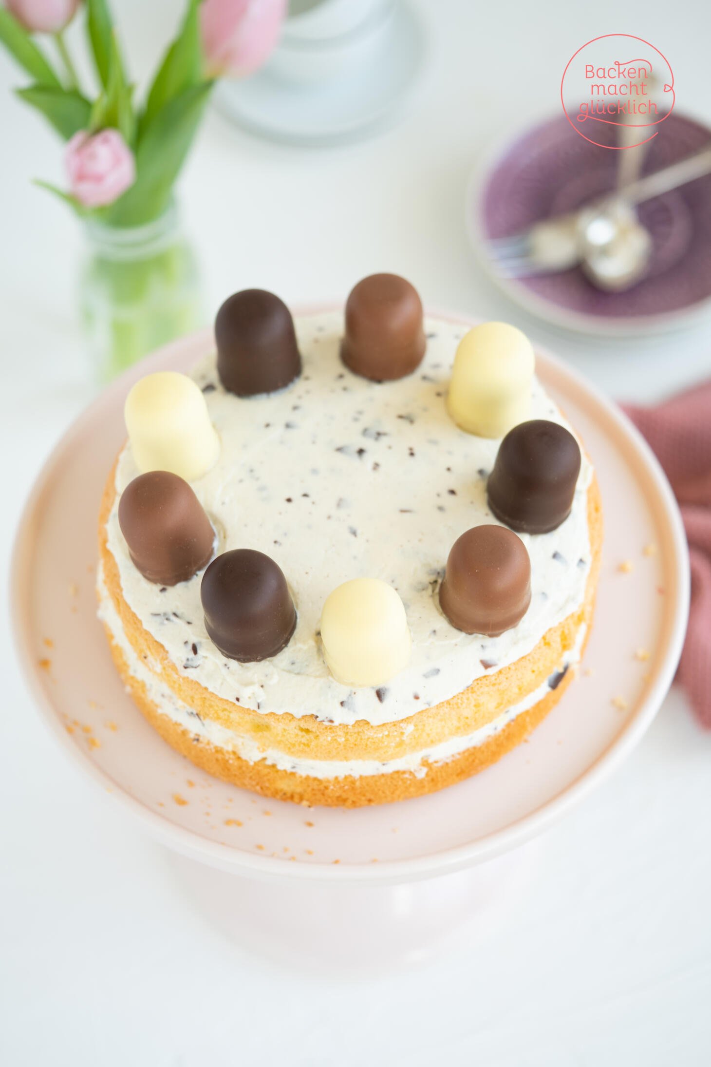 Einfache Schokokuss-Torte | Backen macht glücklich