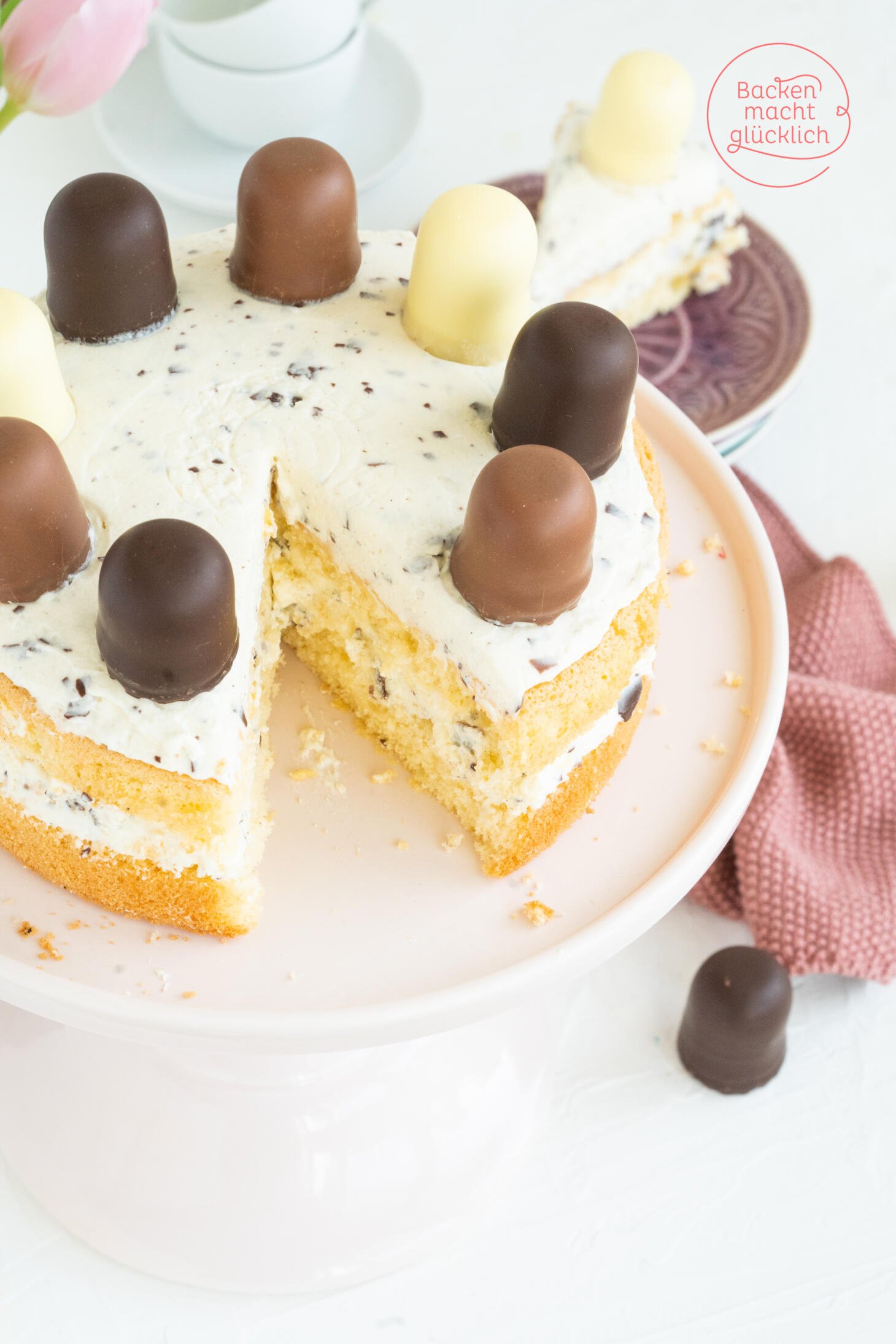 Einfache Schokokuss-Torte | Backen macht glücklich