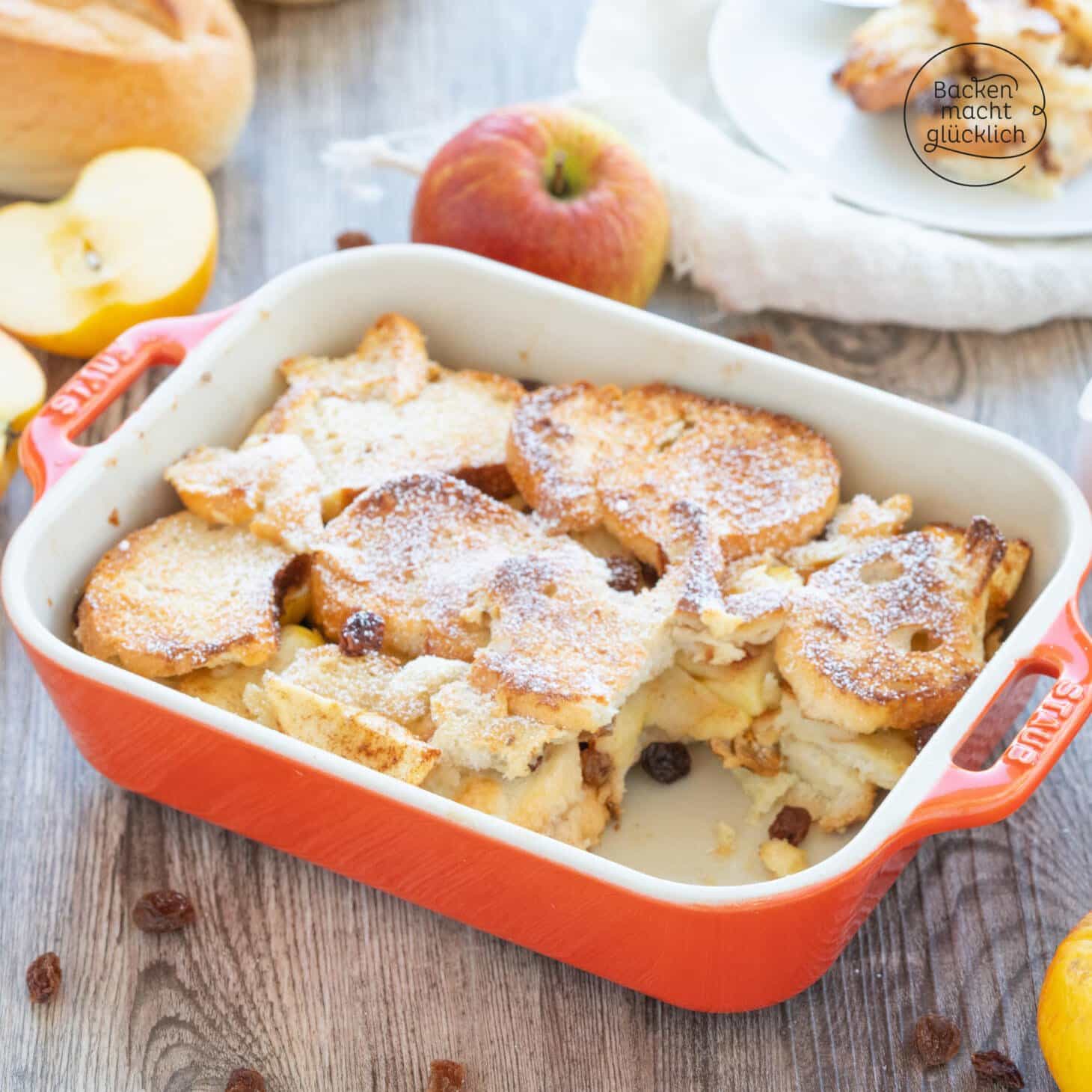 Scheiterhaufen mit Äpfeln | Backen macht glücklich