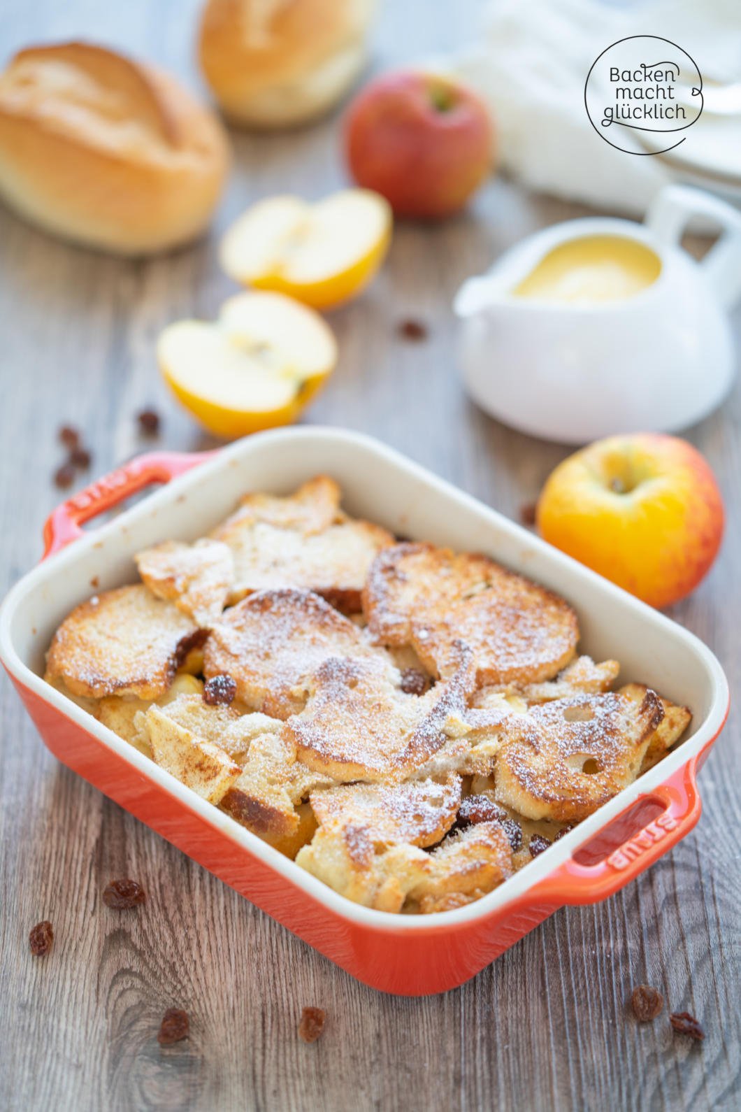 Scheiterhaufen mit Äpfeln | Backen macht glücklich