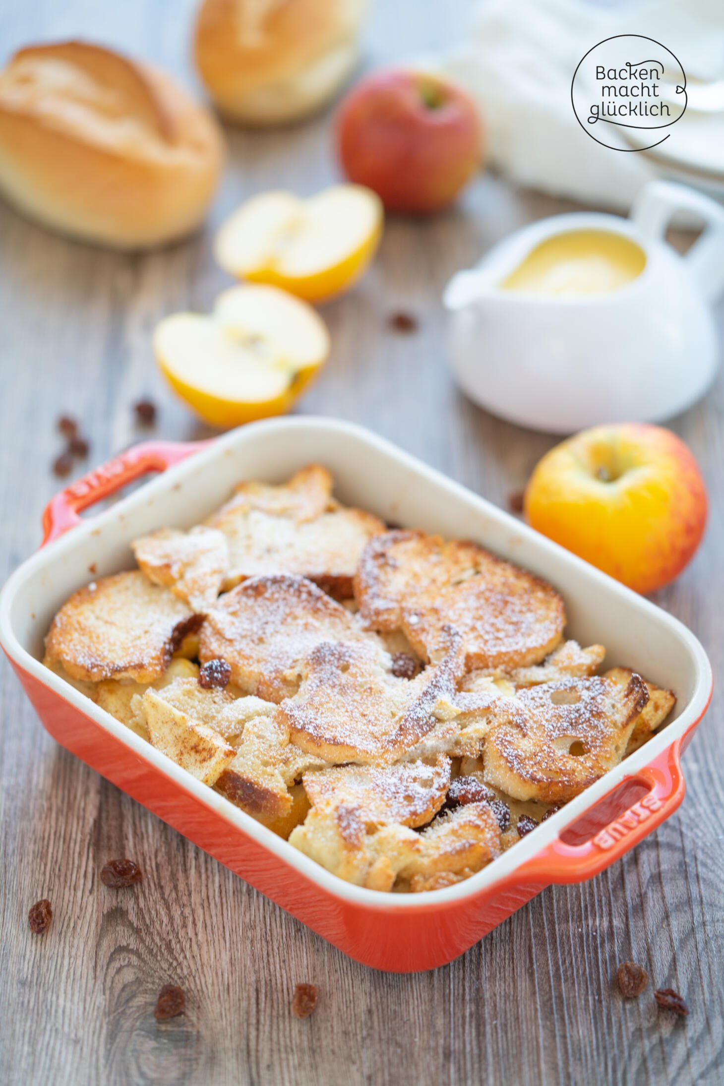 Scheiterhaufen mit Äpfeln | Backen macht glücklich