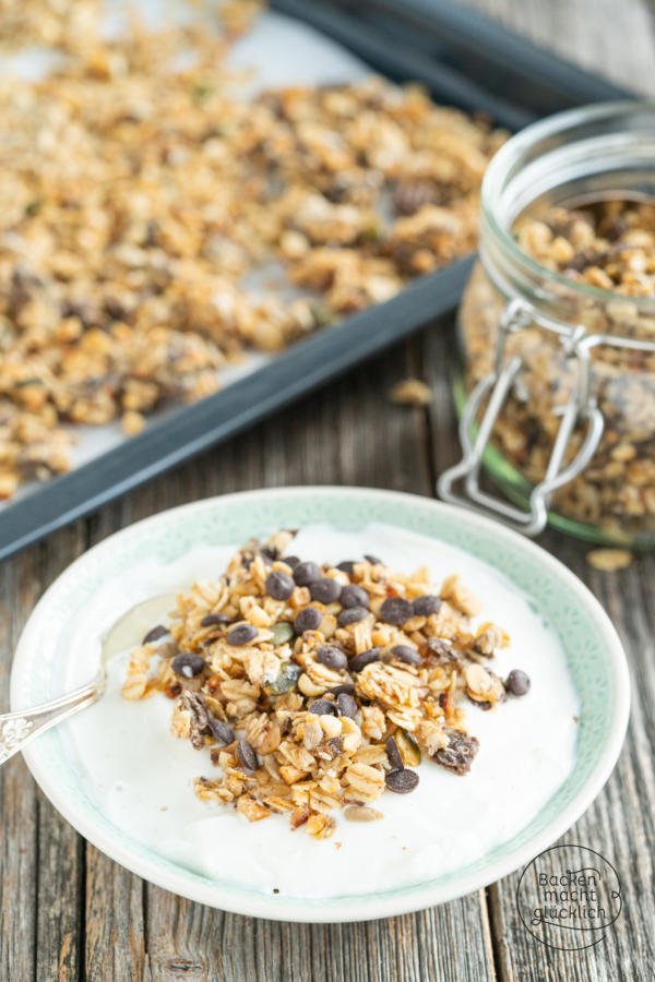 Schoko Granola Rezept