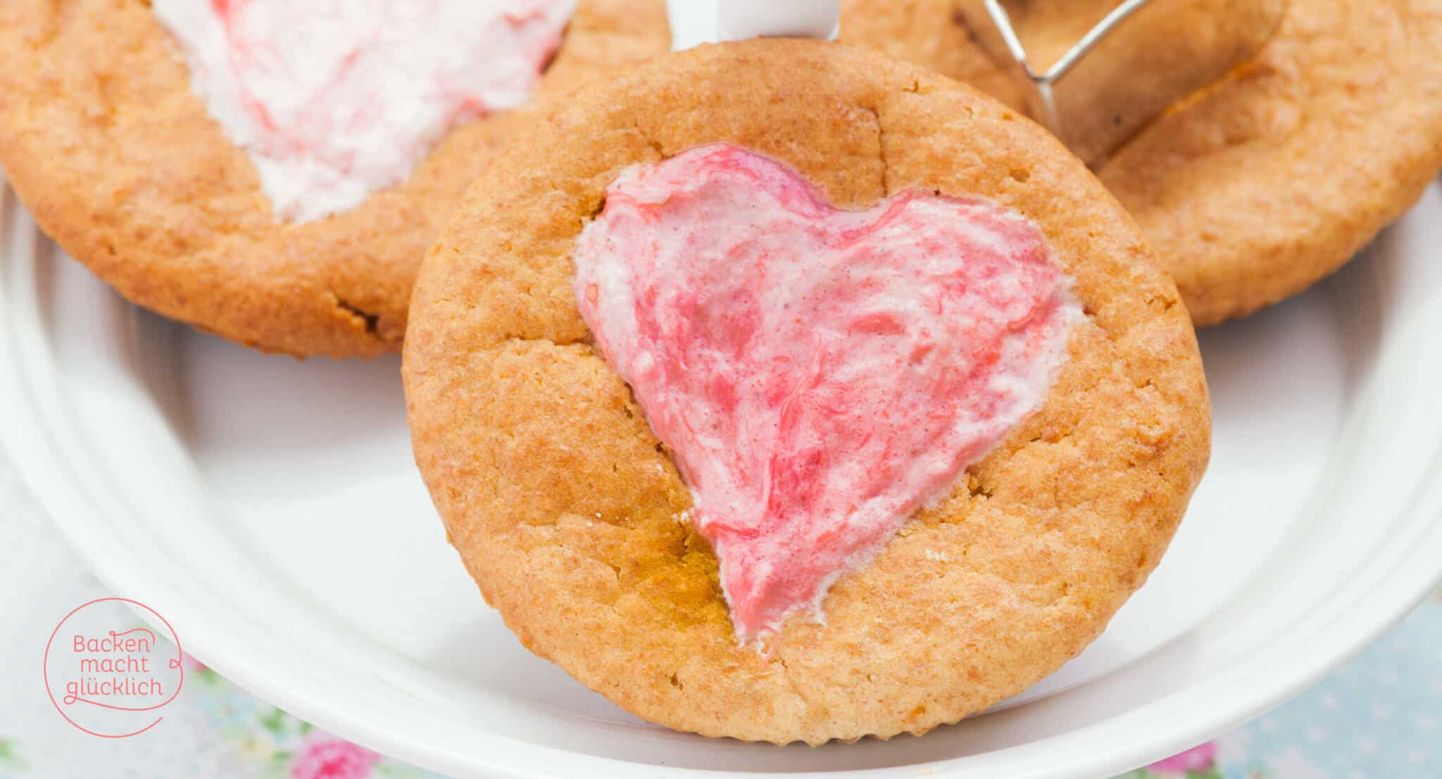 Backen für Valentinstag