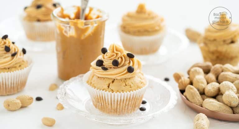 Erdnussbutter-Cupcakes