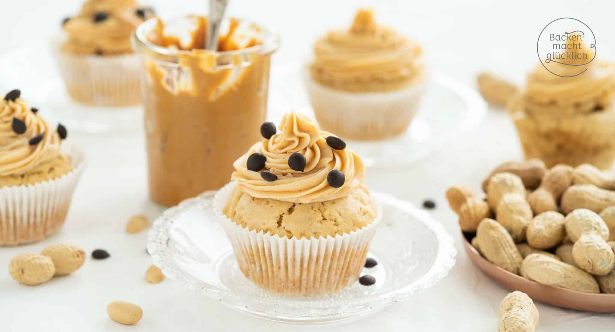 Erdnussbutter-Cupcakes