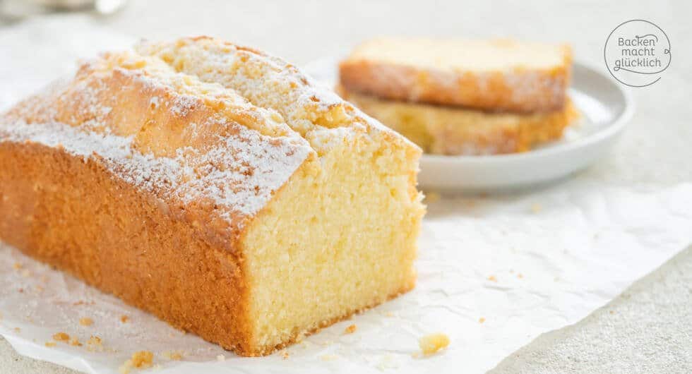 Sandkuchen mit Speisestärke