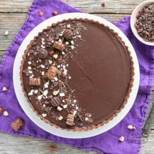 Tarte au chocolat Schokotarte