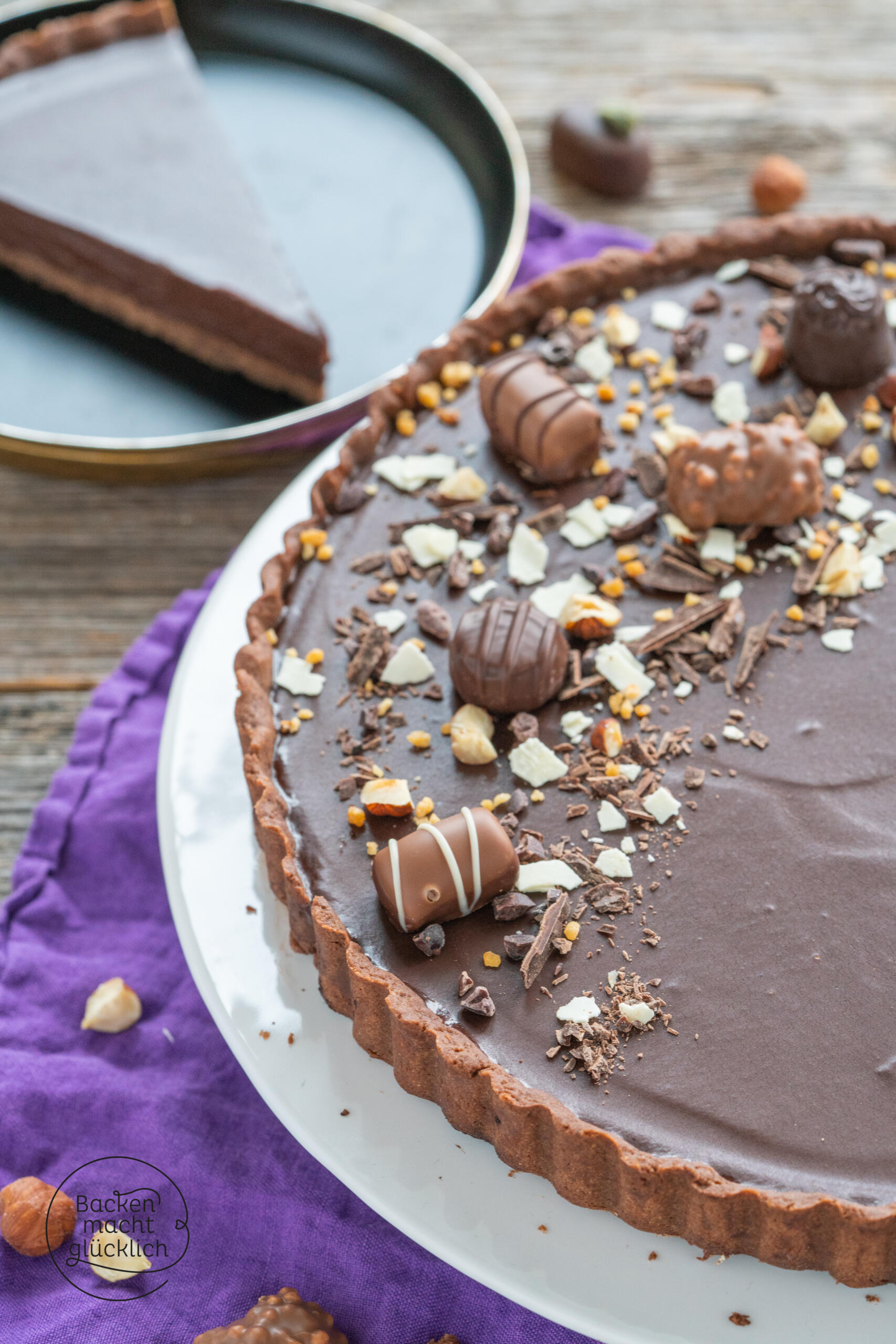 Tarte au chocolat Rezept