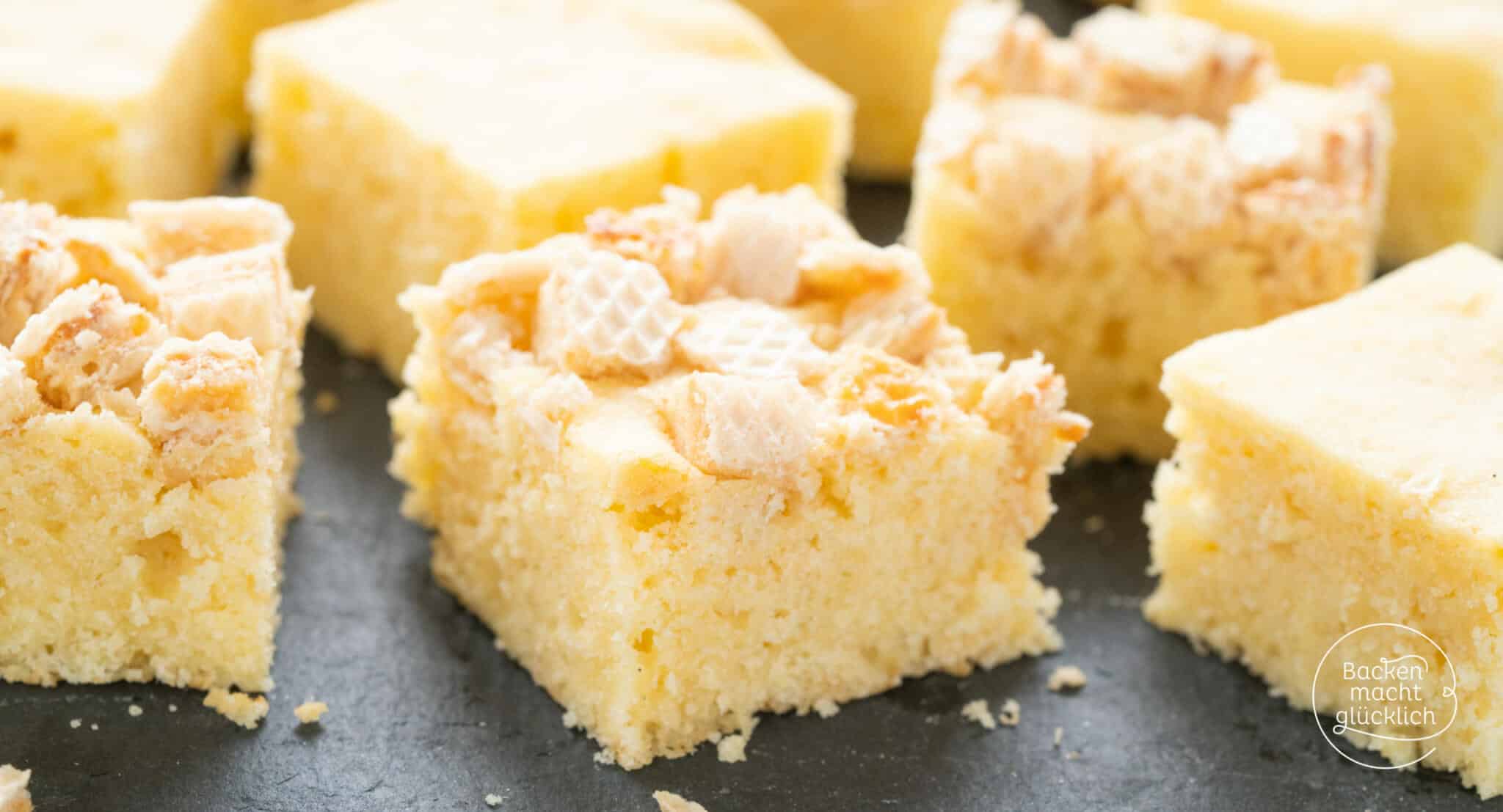 Vanille Blondies Rezept