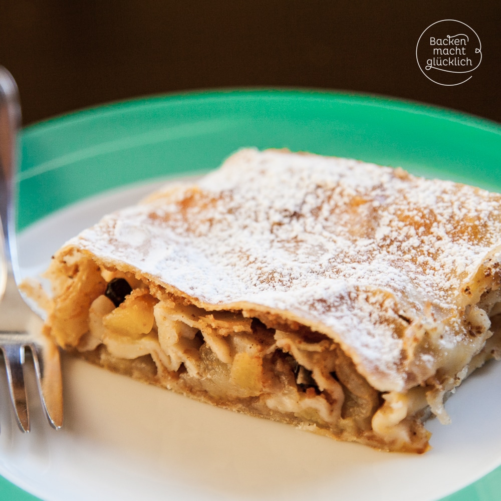 Das beste Apfelstrudel Rezept | Backen macht glücklich