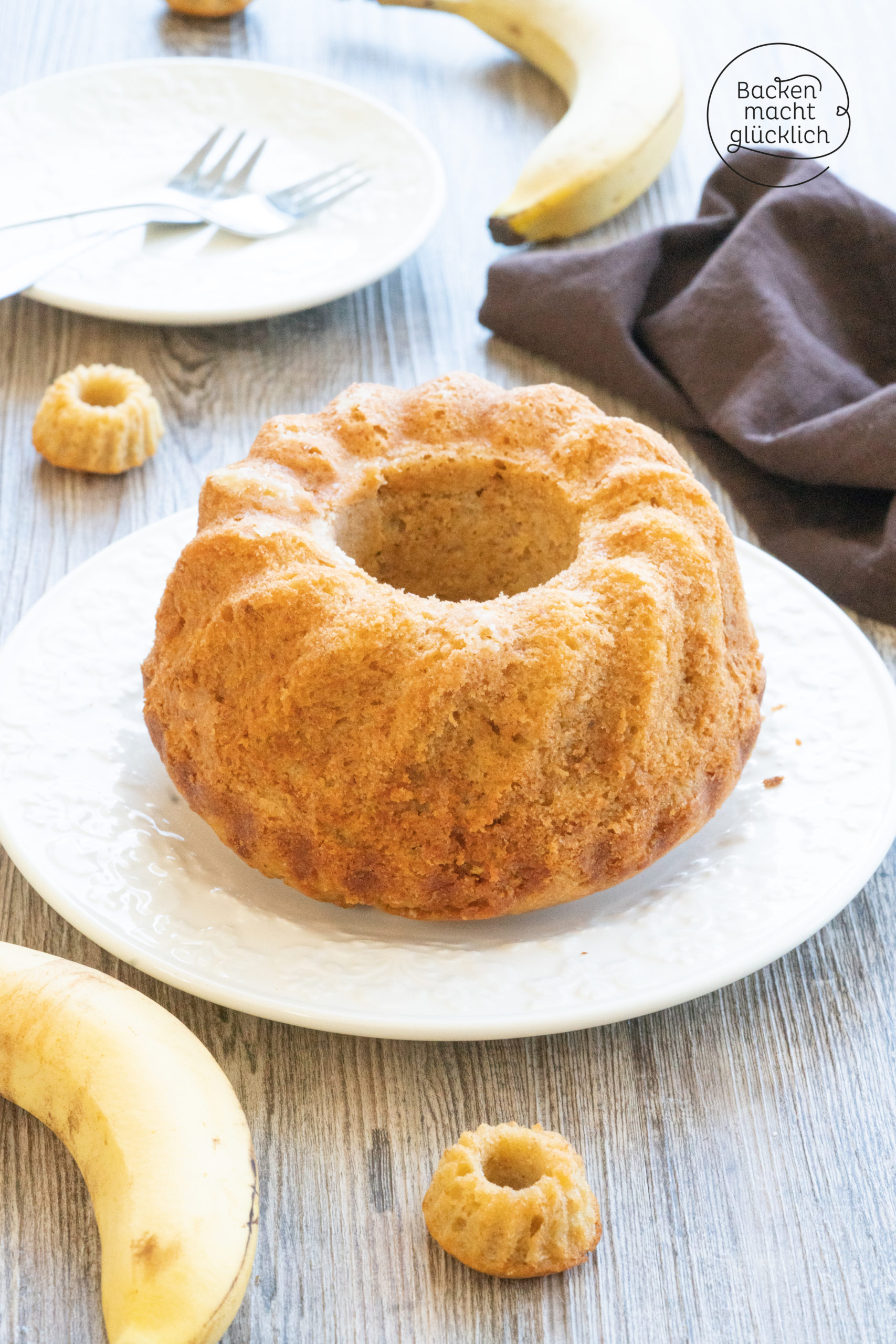 einfacher Bananenkuchen