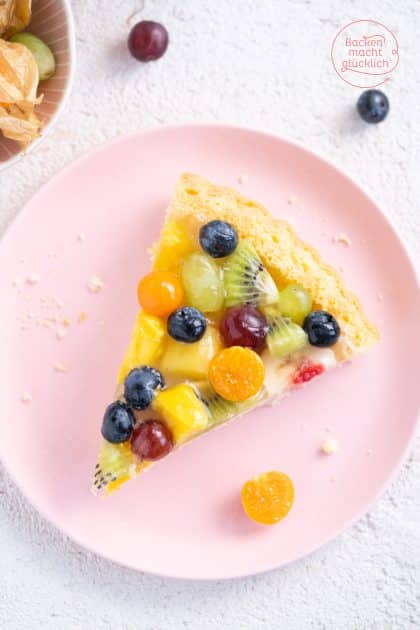 Boden für Obstkuchen Rührteig