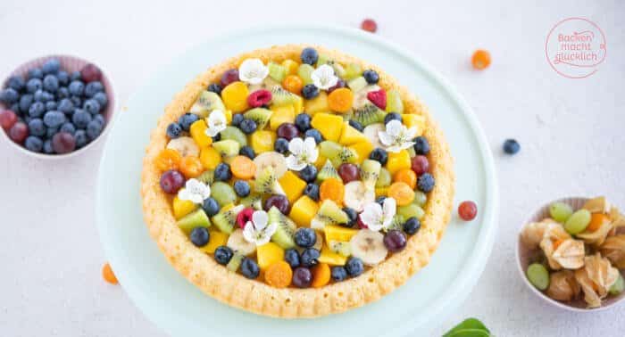 Einfacher Obstkuchen-Boden