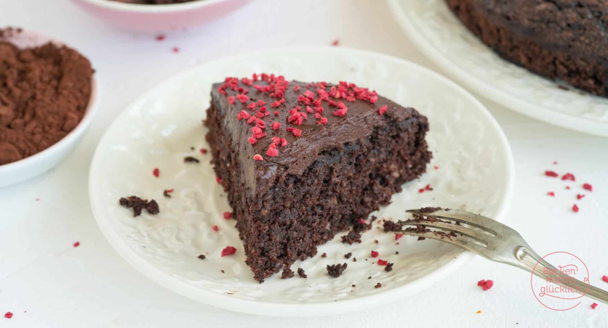 Saftiger Schokoladenkuchen Ohne Mehl Und Ohne Fett — Rezepte Suchen