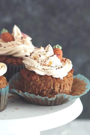 vegane Rüblicupcakes