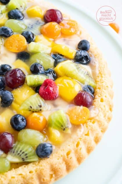 Obstkuchen Boden einfach schnell