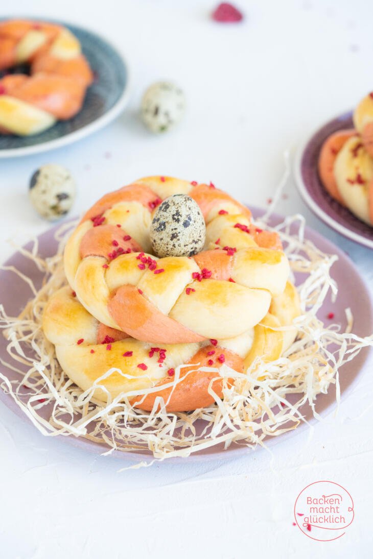 Osternester Aus Quark-l-Teig | Backen Macht Glcklich