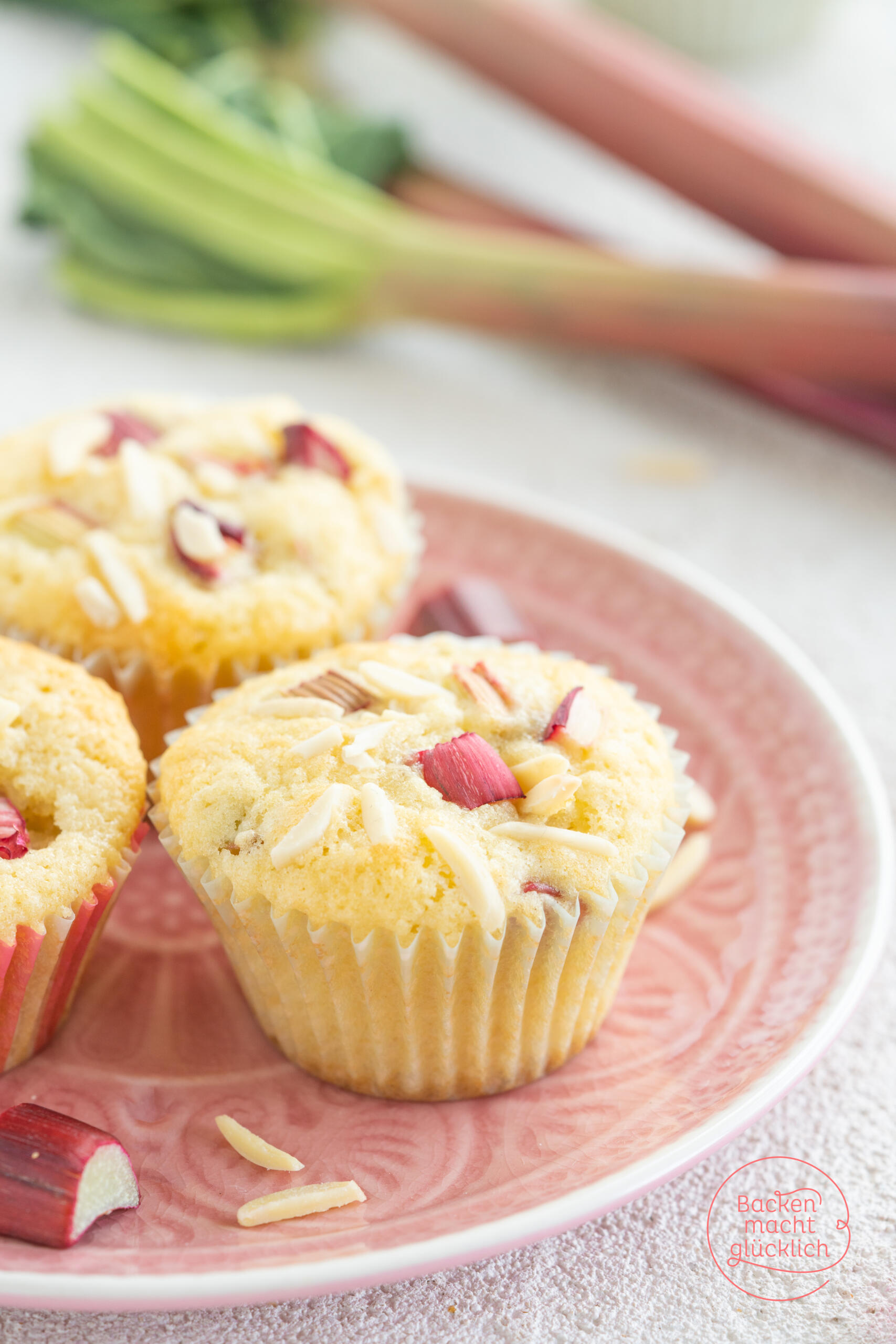 Rhabarbermuffins Rezept