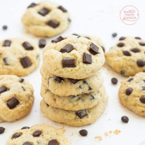 Vegane Chocolate Chip Cookies Backen macht glücklich