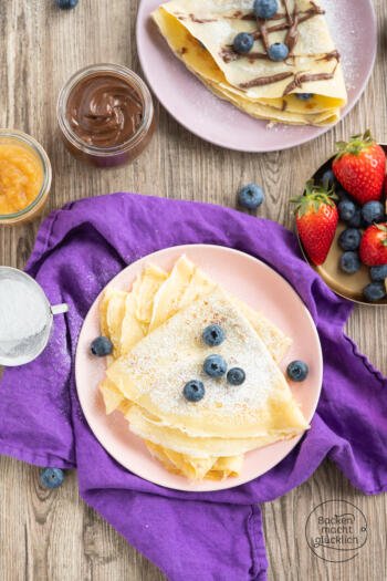 Crêpes: Das beste Rezept | Backen macht glücklich