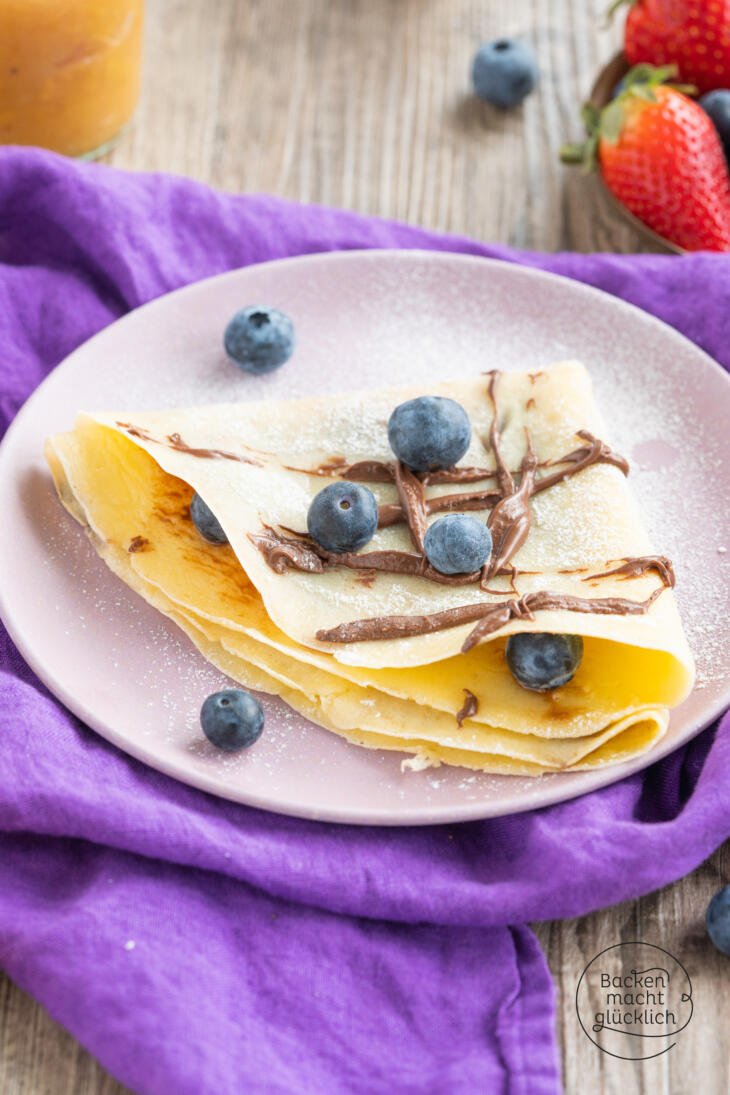 Crêpes: Das beste Rezept | Backen macht glücklich