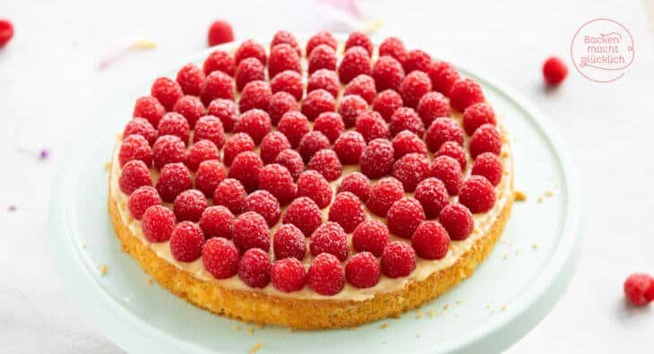 Himbeerkuchen | Backen macht glücklich