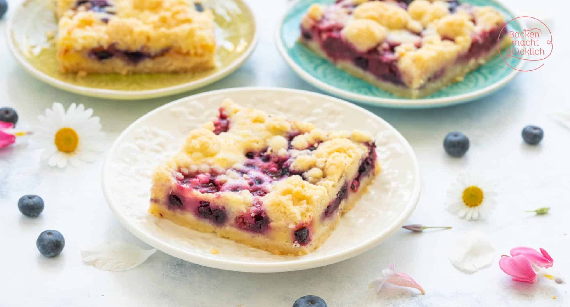 Der beste Obst-Streusel-Blechkuchen | Backen macht glücklich