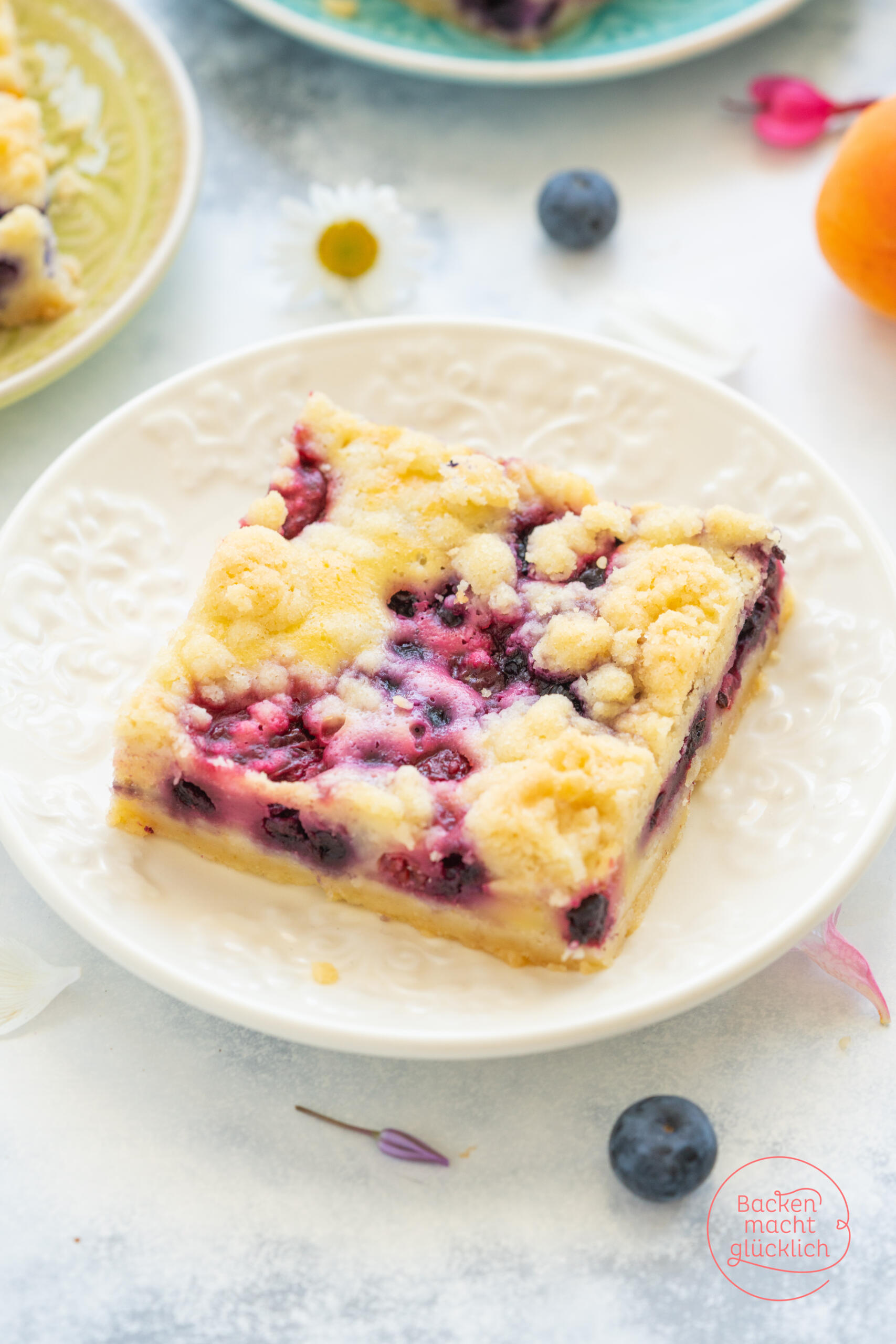 saftiger Streuselkuchen mit Obst