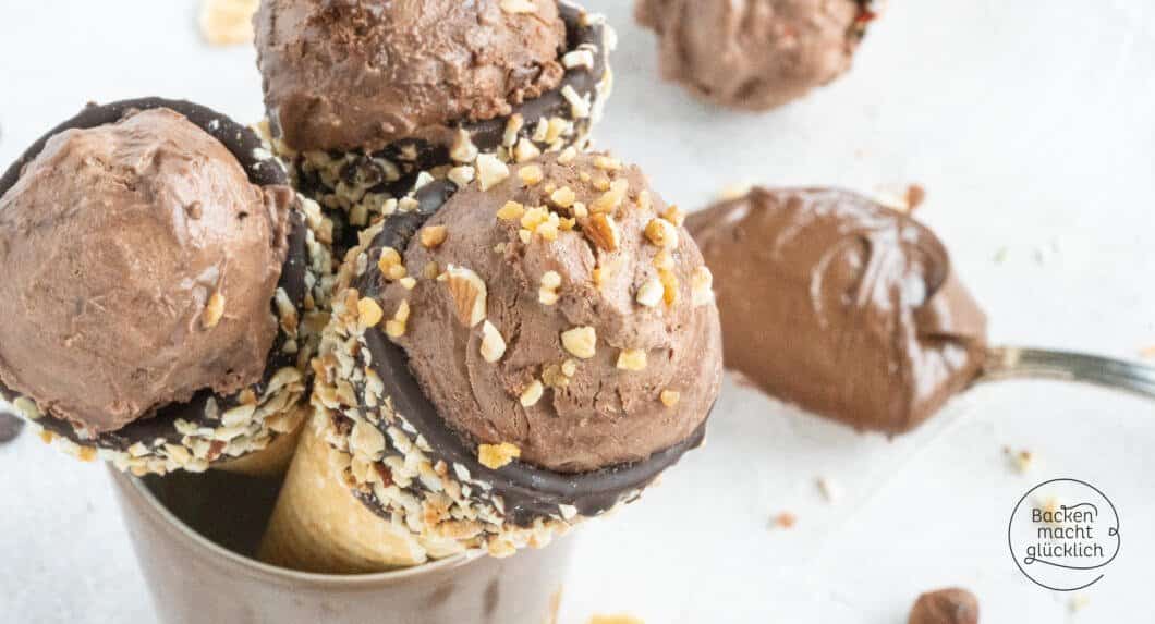NutellaEis Backen macht glücklich