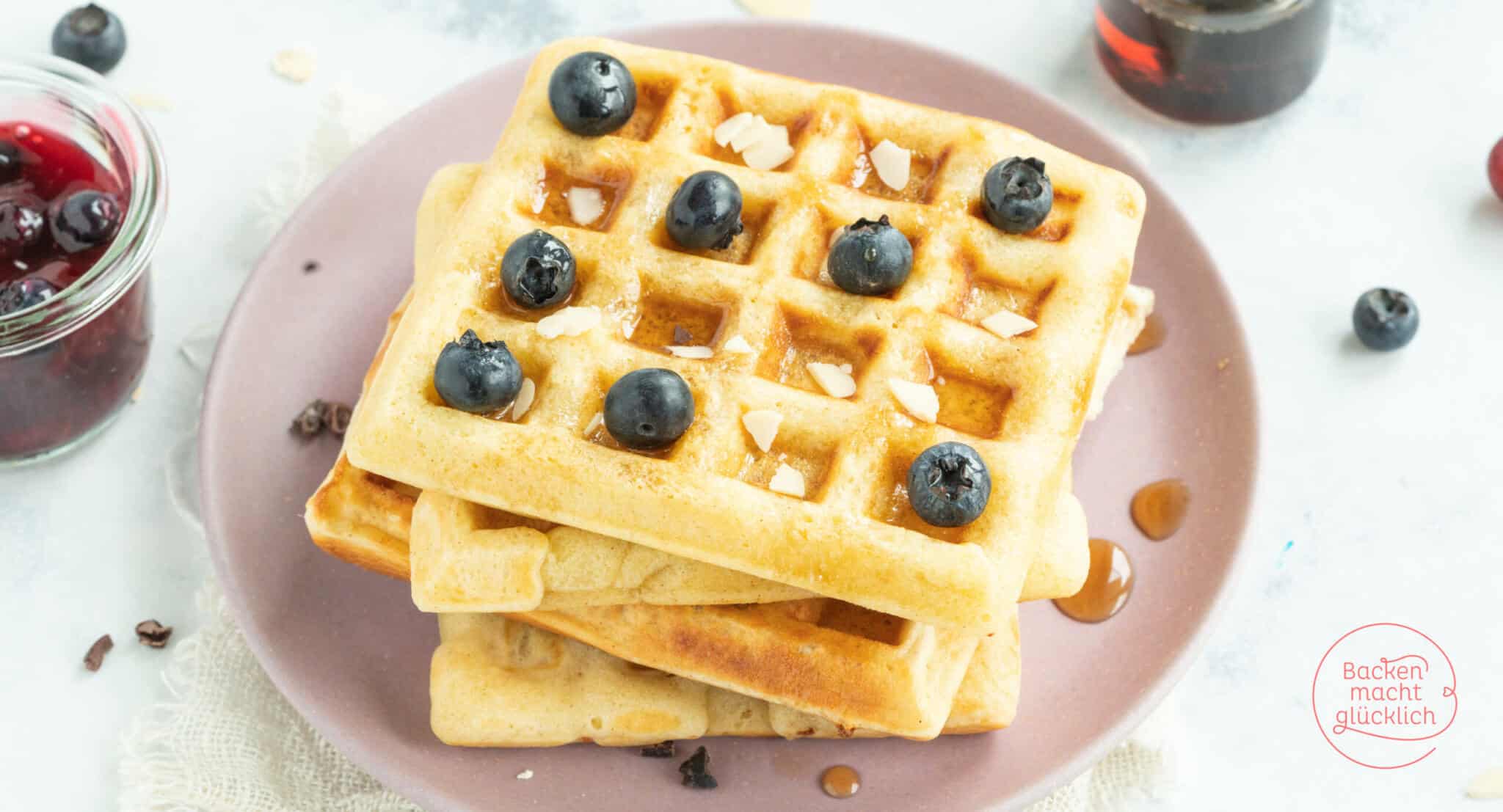 Protein-Waffeln