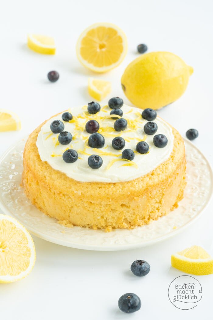 Zitronen-Kokos-Kuchen | Backen macht glücklich