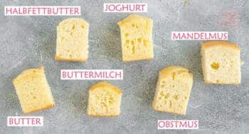 Butter ersetzen beim Kuchenbacken: Test & Tipps